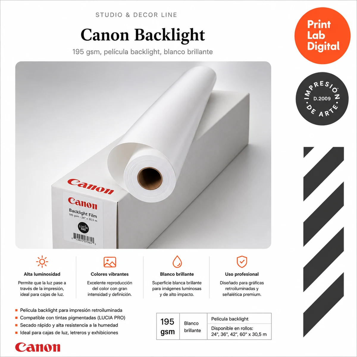 Canon Backlight